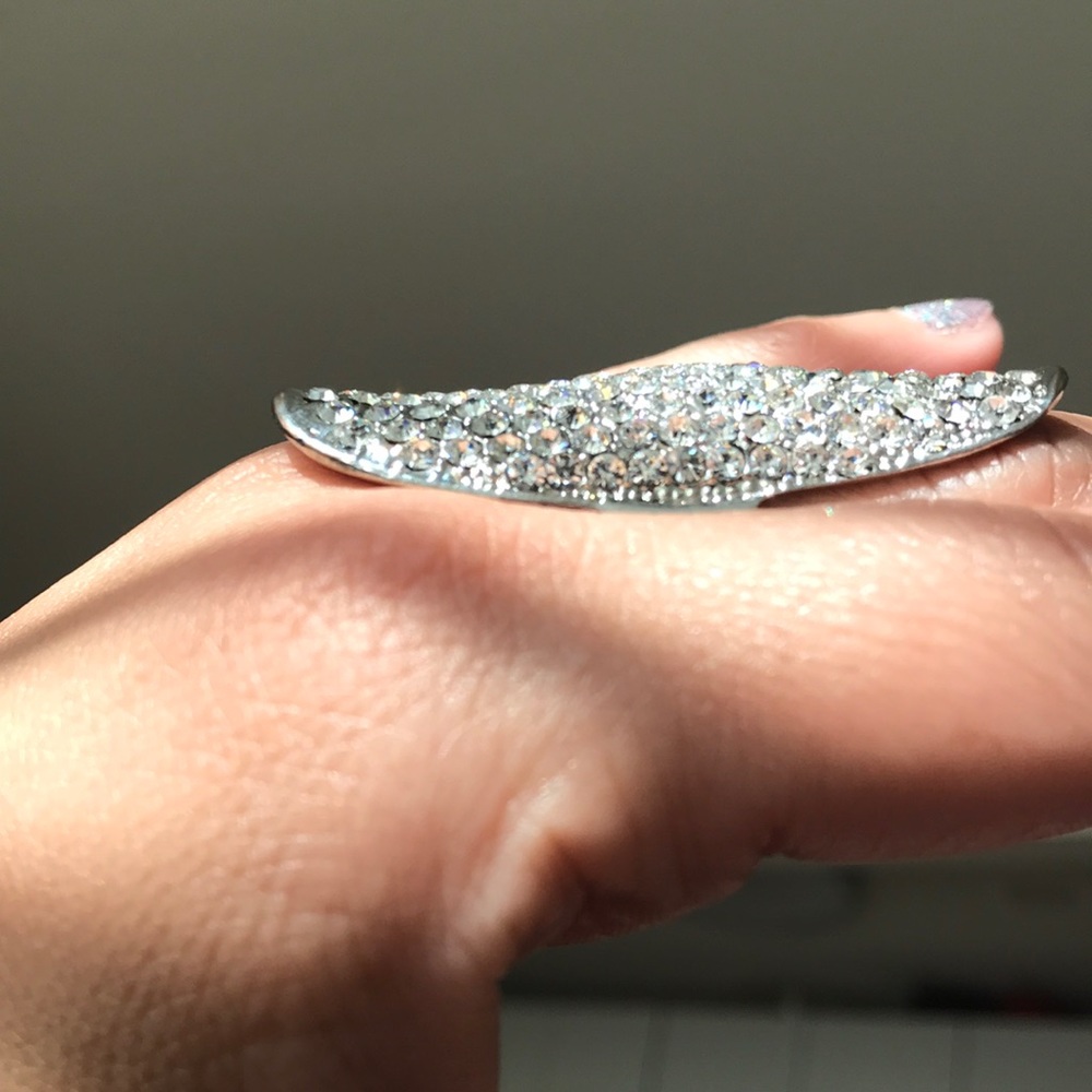 Crystal Pavé Ring - Picture 3 of 7